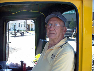 Harvey at the Arcade and Attica Railroad set-on location