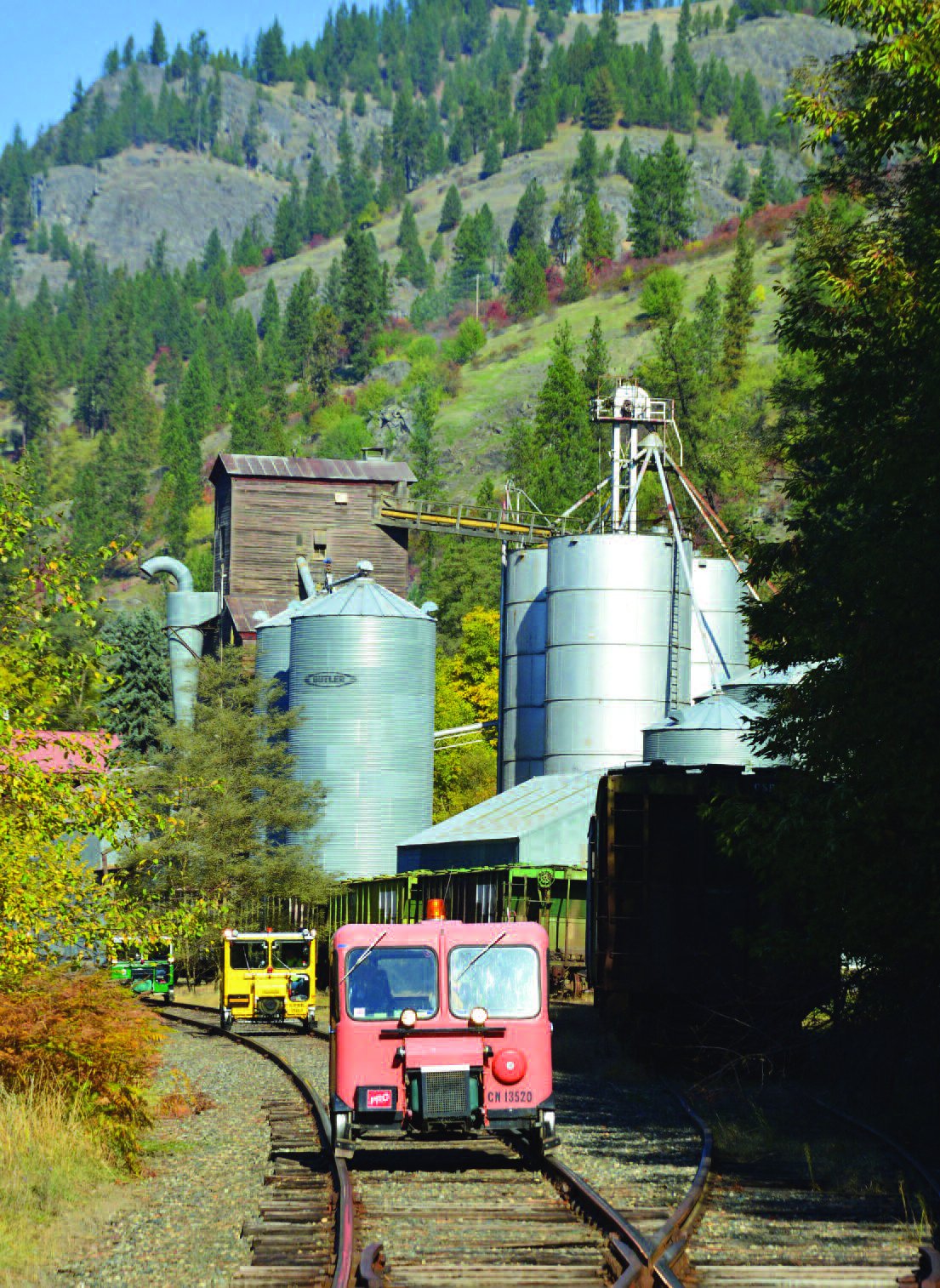 Wayne Parsons photograph near Greer, Idaho, used on the January–February 2014 Setoff cover
