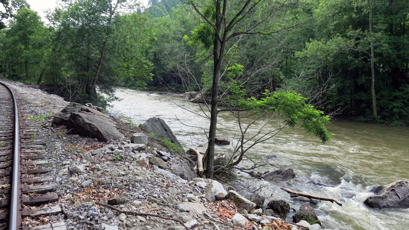 High Water on Tygart Valley River